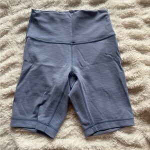 Lululemon wunder train shorts heathered water drop